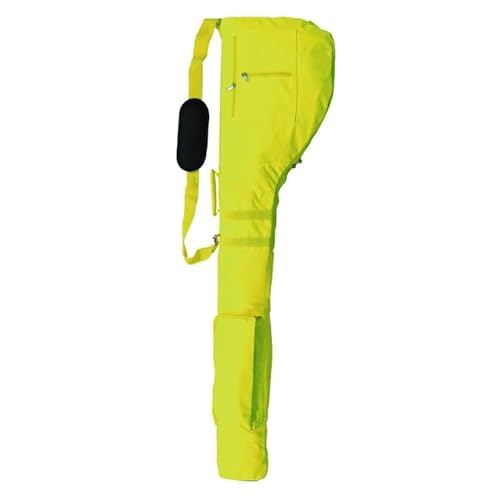 Golf-Tragebags Golfschlägertasche, Nylon, umweltfreundliches Material-Set, weich, faltbar, tragbar, Golfzubehör(Color:Green) von ZHAOYUQI