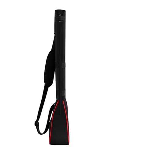 Golf-Tragebags Golftaschen-Paket mit Kapazität for 3 Schläger, Faltbare Mini-Soft-Schlägertasche mit abnehmbarem Schultergurt for Mann und Frau(Color:Black Red) von ZHAOYUQI