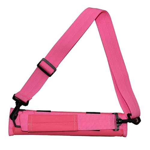 Golf-Tragebags Mini-Golfschläger-Tragetasche aus leichtem Nylon for Tragen von Driving Range-Reisetaschen, Golf-Trainingskoffer mit verstellbaren Schultergurten(Color:Pink) von ZHAOYUQI