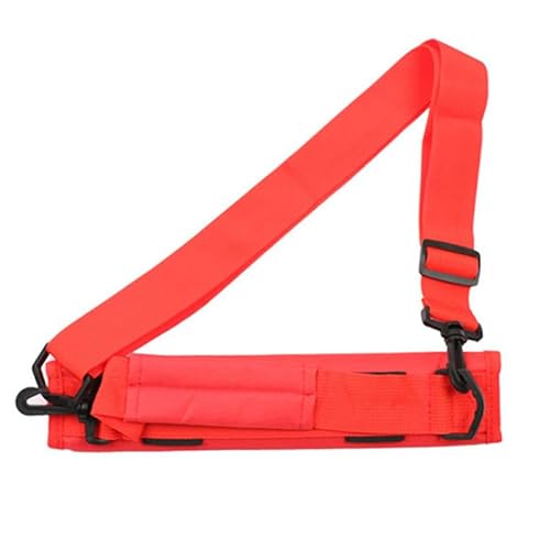 Golf-Tragebags Mini-Golfschläger-Tragetasche aus leichtem Nylon for Tragen von Driving Range-Reisetaschen, Golf-Trainingskoffer mit verstellbaren Schultergurten(Color:Red) von ZHAOYUQI