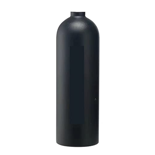 ZHELLY Tauchausrüstung, 3L-Zylinder-Tauchschnorchelausrüstung, Atemschutzmaske, Fischkiemen-Sauerstoffflaschenausrüstung (Color : 3 Liter Naked Bottle, Size : XL) von ZHELLY