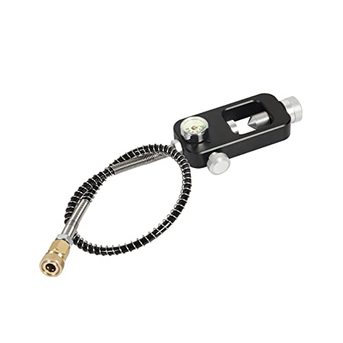 ZHELLY Tauchausrüstung, Mini-Sauerstoffflaschenadapter for Tauchausrüstung (Color : Black with Tube (Mpa dial), Size : Medium) von ZHELLY