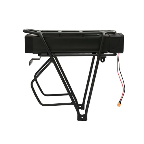 ZHIKAN 36V 25Ah，48V 27AHEbike Akku mit Gepäckträger Lithium-Ionen-Akku für 350W 500W 750W 1000W 1500W Ebike Conversion Kit (48V 27AH) von ZHIKAN