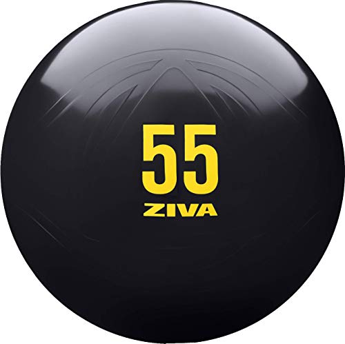 ZIVA Bauchmuskelball, 55 cm Core Fit Ball, Schwarz von ZIVA