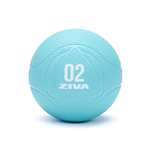 ZIVA Chic Medizinball, 2 kg, türkis, Einheitsgröße von ZIVA