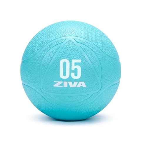 ZIVA Medicine Ball 5kg Medizinball, türkis, 5 kg von ZIVA
