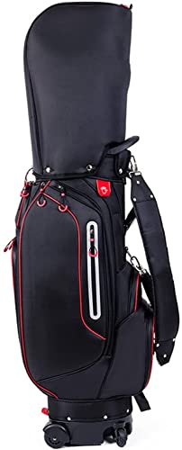 Tragbare Golf-Cart-Tasche, große Kapazität, Golf-Stand-Tasche, einziehbare Golfschläger-Tragetasche, leichte Golf-Tasche für den Driving-Range-Koffer, Golfschläger-Sunday-Tasche Vision von ZJDYDY