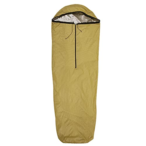 Outdoor-Schlafsäcke, tragbarer Notfall-Schlafsack, Leichter Nylon-Schlafsack für Camping, Reisen, Wandern von ZJIEDB