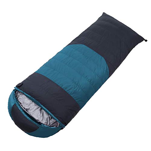 Wasserfester grüner Schlafsack: Ideal für Outdoor-Camping, 3–4 Jahreszeiten, 210 x 80 cm von ZJIEDB