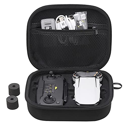 Tragetasche für DJI Mavic Mini SE Drone und Zubehör, Portable Taschen Handtasche für DJI Mavic Mini/Mini SE Drone, Passend für Fernbedienung, Batterien und Anderes Zubehör (Schwarz) von ZJRXM Zubehör für DJI Drone