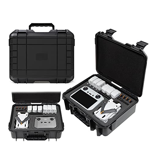 ZJRXM Koffer für DJI Mini 3 Pro Drone Zubehör, Wasserdicht Hartschalenkoffer für DJI Mini 3 Pro Drone Zubehör von ZJRXM