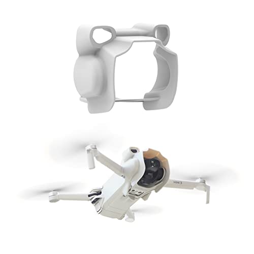 ZJRXM Mini 3 Gegenlichtblende für DJI Mini 3 Drone Zubehör, Objektiv Haube Sonnenblende Gimbal Schutz für DJI Mini 3 Drone (Grau) von ZJRXM