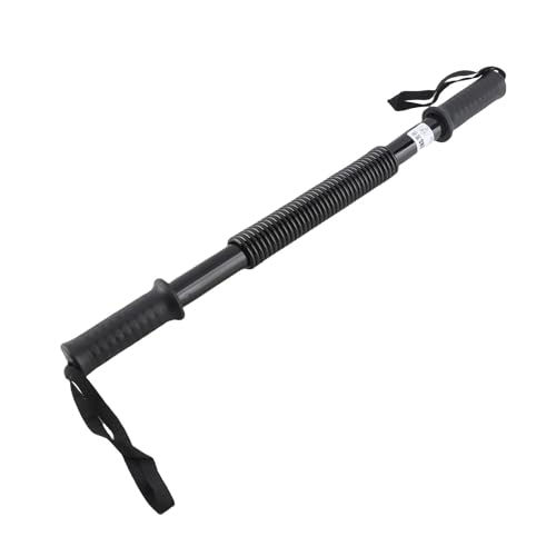 ZJchao Power Spring ARM Bar, Training ARM Spring Stärkungsstange für Fitness Home Office -Training mit Kohlenstoffstahl Compact Leichtes Design von ZJchao