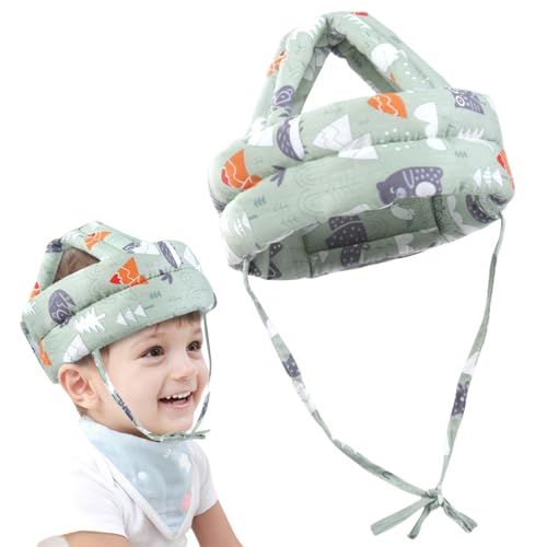 Kopfschutz Baby,Baby Kopfschutz,Anti-Kollision Baby Helm Kopfschutz, Baby Helm Schutzhelm,Baby Head Protector,Anti-Kollision Kopfschutzkappe,Verstellbarer Schutzhelm für 6 Bis 36 Monate Baby von ZLXFT
