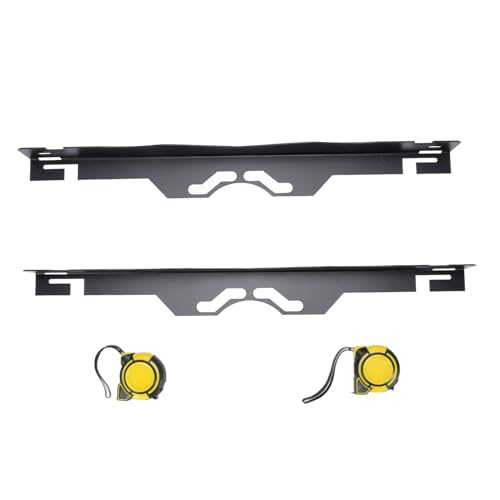 2pcs Rad Alignment Tool Set Rad Toe Alignment Tool Plate Dual Piece Hub -Positionierungsplatte enthält Zwei Klebeband -Messungen für die Automobilreparatur von ZLXHDL