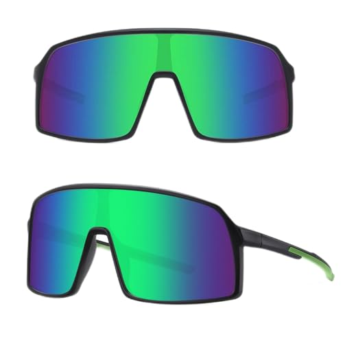 ZNBIOINA Polarisierte Sport-Sonnenbrille, UV400 Schutz Sonnenbrille für Radfahren, Angeln, Fahren, Baseball, Golf (H05) von ZNBIOINA