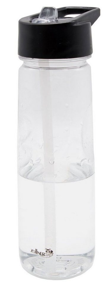 ZOLLNER24 Trinkflasche, BPA-frei, BPA-frei, 650 ml, ausklappbares Mundstück mit Strohhalm von ZOLLNER24
