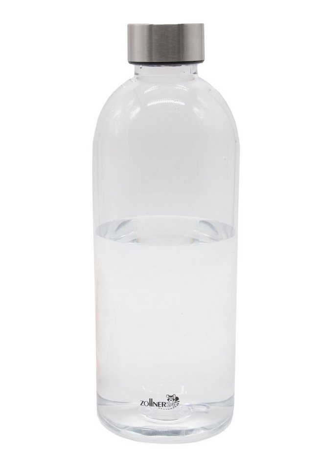 ZOLLNER24 Trinkflasche, BPA-frei, BPA-frei, transparent mit Schraubverschluss von ZOLLNER24