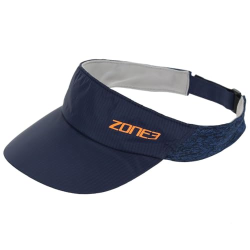 Zone3 2019 Lightweight Race Visor, Marineblau/Blau meliert/reflektierendes Silber, Einheitsgröße von ZONE3