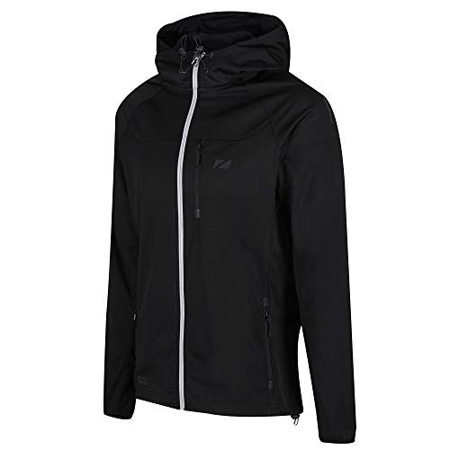 ZONE3 Herren Men's Softshell Jacke, Stealth Black, L von ZONE3