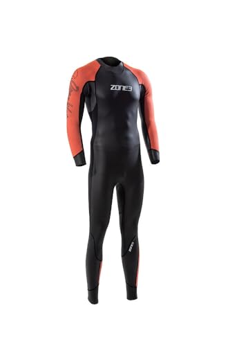 Zone3 Venture Neoprenanzug Herren schwarz/orange von ZONE3