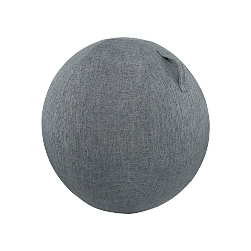 ZOSONET Sitzball Abdeckung, 65cm Gymnastikball Bezug für Sitzball Fitnessball,Faltbar Sitzbälle Stoff Bezug - für Fitnessball Pilates Yogaball/Büroball Balance Ball von ZOSONET