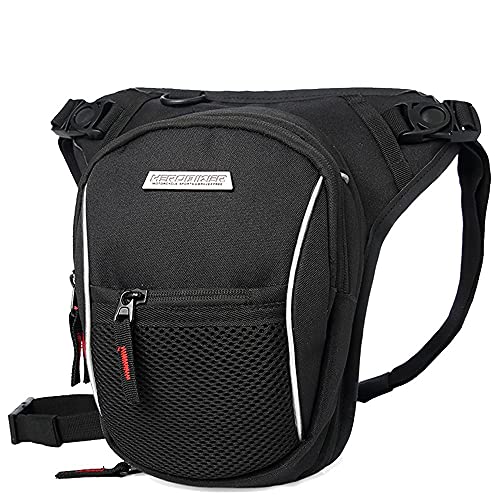 ZSXPBZL Beintasche,Beintasche Motorrad Motorrad Tasche wasserdichte Motorrad Oberschenkel Bein Tasche Taille Tasche Outdoor Verpackung Tasche Moto Motocicleta Seite Tasche(1) von ZSXPBZL