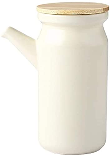 ZUOZUIYQ 500ml Keramik-Öl- und Essigspenderflaschen mit Korkstopfen - Stilvolle Küchen-Nieselregen für unverzichtbare Gewürze von ZUOZUIYQ