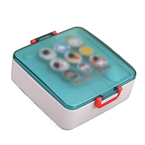 ZUOZUIYQ Isolierte Lunchbox, Lunchbox mit herausnehmbarem Fach, Bento-Box und Isoliertaschen (Farbe: Weiß) von ZUOZUIYQ