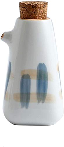 ZUOZUIYQ Keramik-Nieselregen für die Aufbewahrung von Olivenöl und Essig - Elegante Korken - Küchenutensilien für Sojasauce und mehr von ZUOZUIYQ