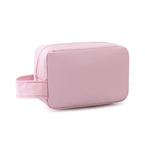 ZUOZUIYQ Make-up-Beutel-Box Damen Große Kapazität Reisehaushalt Tragbare Hautpflege Toilettenartikel Aufbewahrungstasche Tragbare Kosmetiktasche (Farbe: E, Größe: 16,5-11-7 cm) von ZUOZUIYQ