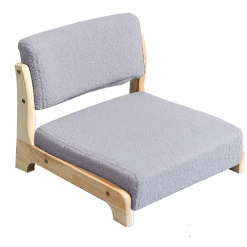ZUOZUIYQ Tragbarer Bodenstuhl, Stuhl im japanischen Stil mit Rückenstütze, Home Bay Window Lazy Backrest Chair, Meditations-Bodensitzgelegenheit für Wohnzimmer, Schlafzimmer 2 L (J 1) (E 2) von ZUOZUIYQ