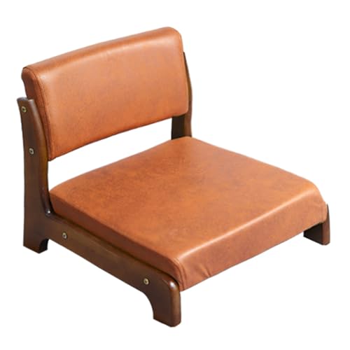 ZUOZUIYQ Tragbarer Bodenstuhl, Stuhl im japanischen Stil mit Rückenstütze, Home Bay Window Lazy Backrest Chair, Meditations-Bodensitzgelegenheit für Wohnzimmer, Schlafzimmer 2 L (J 1) (K 2) von ZUOZUIYQ