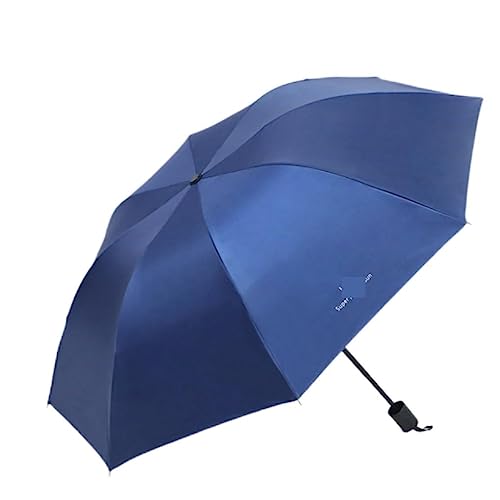 ZUOZUIYQ Winddichter Regenschirm, Starke Regenschirme, faltbar, Sonnenschirm, sonniger Regenschirm, Faltbarer Regenschirm mit doppeltem Verwendungszweck, Sonnenschutz, UV-Schutz, Regenschirme mit von ZUOZUIYQ