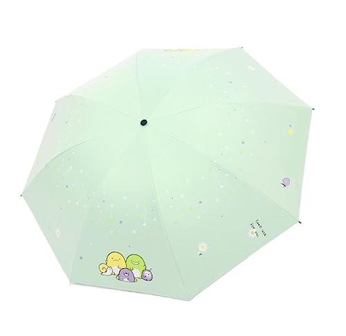 ZUOZUIYQ Winddichter Regenschirm, starker Regenschirm, automatisch, sonnig, UV-Schutz, für Mädchen, Grundschüler, Sonne, Faltbarer Regenschirm, Dual-Use-weiblicher Regenschirm, Regenschirme für Regen von ZUOZUIYQ