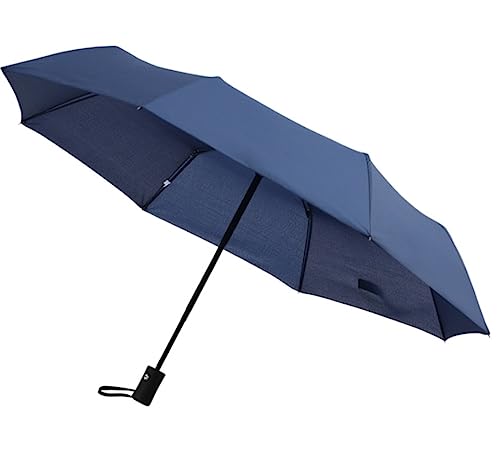 ZUOZUIYQ Winddichter Regenschirm, starker Regenschirm, automatischer Regenschirm, männlich, selbstöffnend und regnend, Winddicht, dreifach verstärkt, Faltbarer Regenschirm mit doppeltem von ZUOZUIYQ
