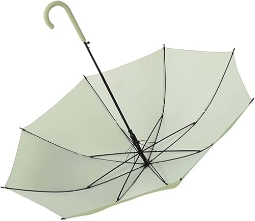 ZUOZUIYQ Winddichter Regenschirm, starker Regenschirm, großer Stockschirm, Winddicht, wasserdicht, einfarbig, Regendach, belüfteter Stockschirm, Regenschirme für Regen von ZUOZUIYQ
