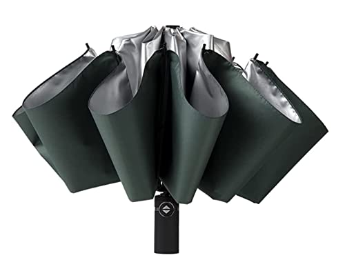 ZUOZUIYQ Winddichter Regenschirm, zusammenklappbar, automatischer kompakter Regenschirm, tragbarer Outdoor-Regenschirm, Winddicht, verstärkter Rahmen, für Freunde, Familie, Klassenkameraden, von ZUOZUIYQ