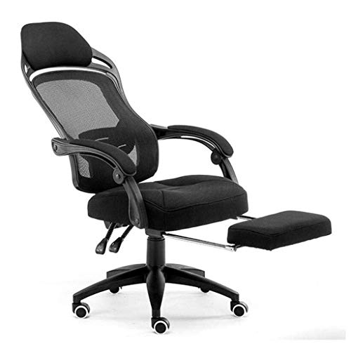 ZURBAQD Bürostuhl – Büro-Liegestuhl, Schreibtischstuhl mit hoher Rückenlehne, Racing-Stil, mit Lordosenstütze, höhenverstellbarer Sitz, Warm as Ever von ZURBAQD