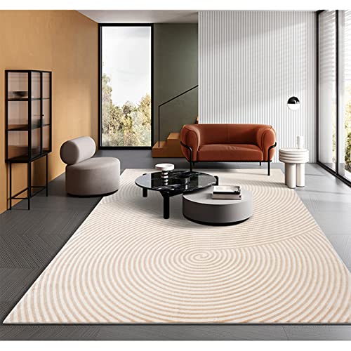 ZURBAQD Teppich, Soft-Touch-Bereich, Schlafzimmer, rutschfest, Yoga-Teppich, zottelige Teppiche, Wollteppich, Heim- und Wohnzimmerteppich (300 x 400 cm) Warm as Ever von ZURBAQD