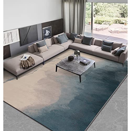 ZURBAQD Teppich, moderner, minimalistischer Wohnzimmerteppich, weiche Lounge-Schlafzimmerbereichsteppiche, Moderne Inneneinrichtung, Bodenteppich (2 m × 2,9 m) Warm as Ever von ZURBAQD