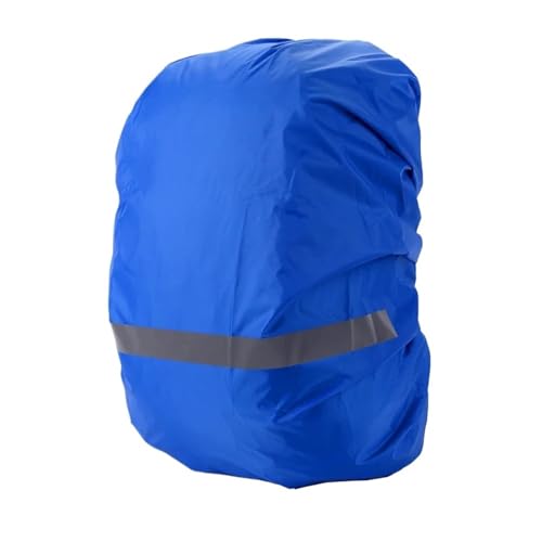 ZWCSHUU 2 Stück 8–70 l reflektierende Rucksack-Regenabdeckung for Outdoor-Radfahren, Wandern, Klettern, Taschenabdeckung, Regenschutz for Rucksack Rucksack Regenhülle(Blue-L(45-55L)) von ZWCSHUU