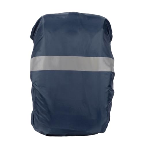 ZWCSHUU 2Pcs 20/35L Regen Abdeckung Rucksack Reflektierende Tasche Outdoor Camping Wandern Klettern Regenschutz Rucksack Regenhülle(Dark blue-15-25L) von ZWCSHUU