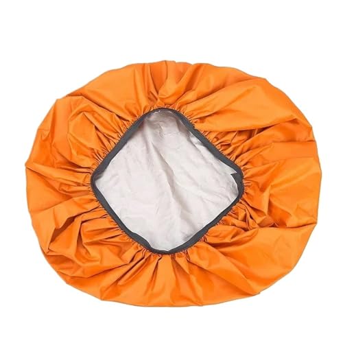 ZWCSHUU Regenschutz for Rucksack 20L 35L 40L 50L 60L Tasche Outdoor Camping Wandern Klettern Rucksack Regenhülle(20L,Orange) von ZWCSHUU