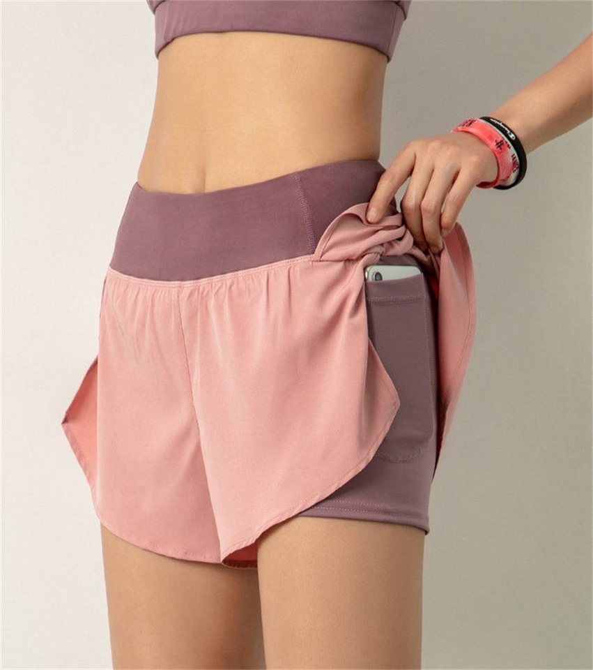 ZWY Loungepants Fitness Sportshorts Damen Sommer Anti-Licht Lässig Schnelltrocknend von ZWY
