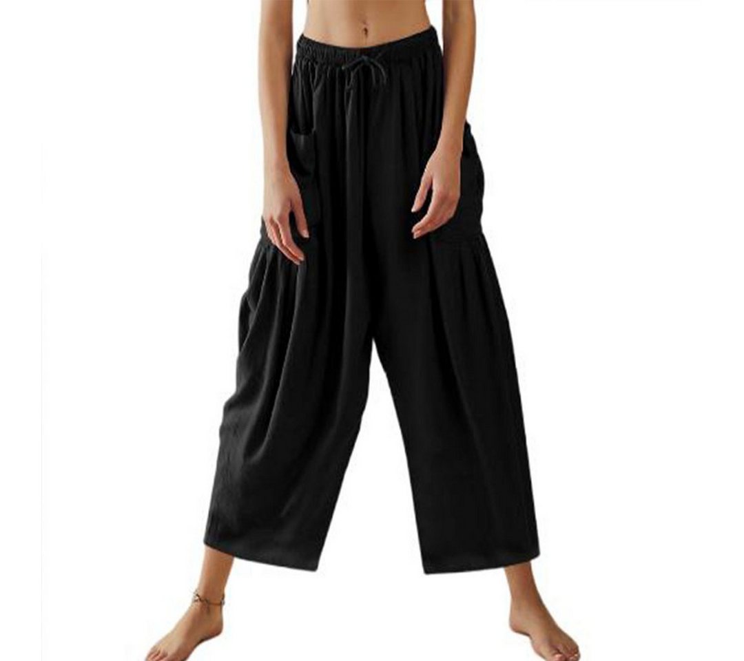 ZWY Loungepants Hose mit weitem Bein, lockere Sport-Yogahose, Heimhose von ZWY