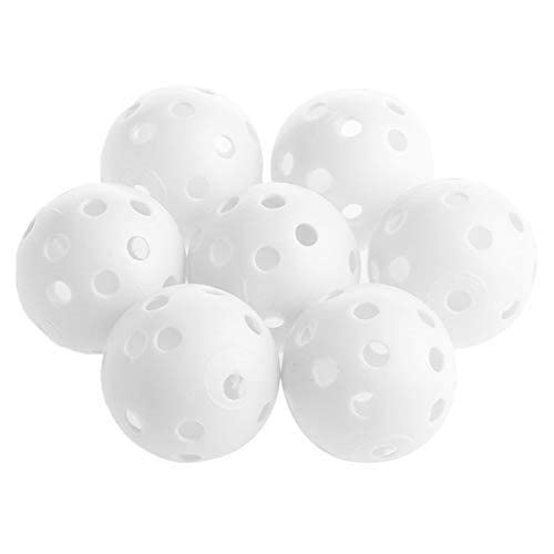 ZXCVWWE Langlebiger weißer Golfball, 41 mm, für den Innenbereich, Übungsball, Ball, Spielzeug, Golfloch von ZXCVWWE