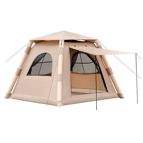 Aufblasbares Zelt, Zelte für Camping, Outdoor-Zelte, für 4–8 Personen, Tragbar, für Familienwanderungen, Sofortzelt von ZXDRYBHD