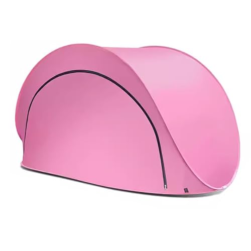 Strandzelt, Outdoor-Zelte, Tragbares Zelt, mit Aufbewahrungstaschen, für Hinterhof, Angeln, Wandern und Camping(Color:Pink) von ZXDRYBHD