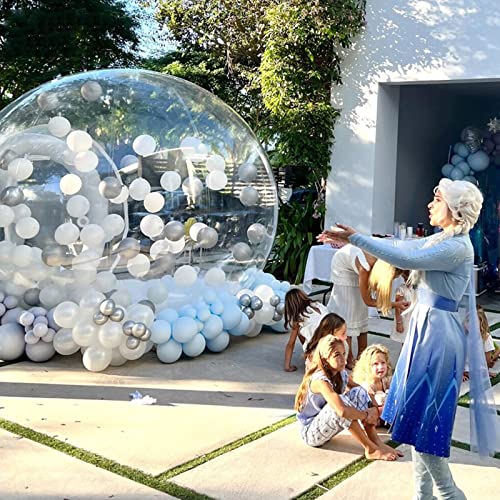 Ballonhaus mit Kuppelstruktur im Freien, aufblasbares Blasenhaus im Freien, PVC-Camping-Blasenzelt, Außendisplay () von ZXNANA